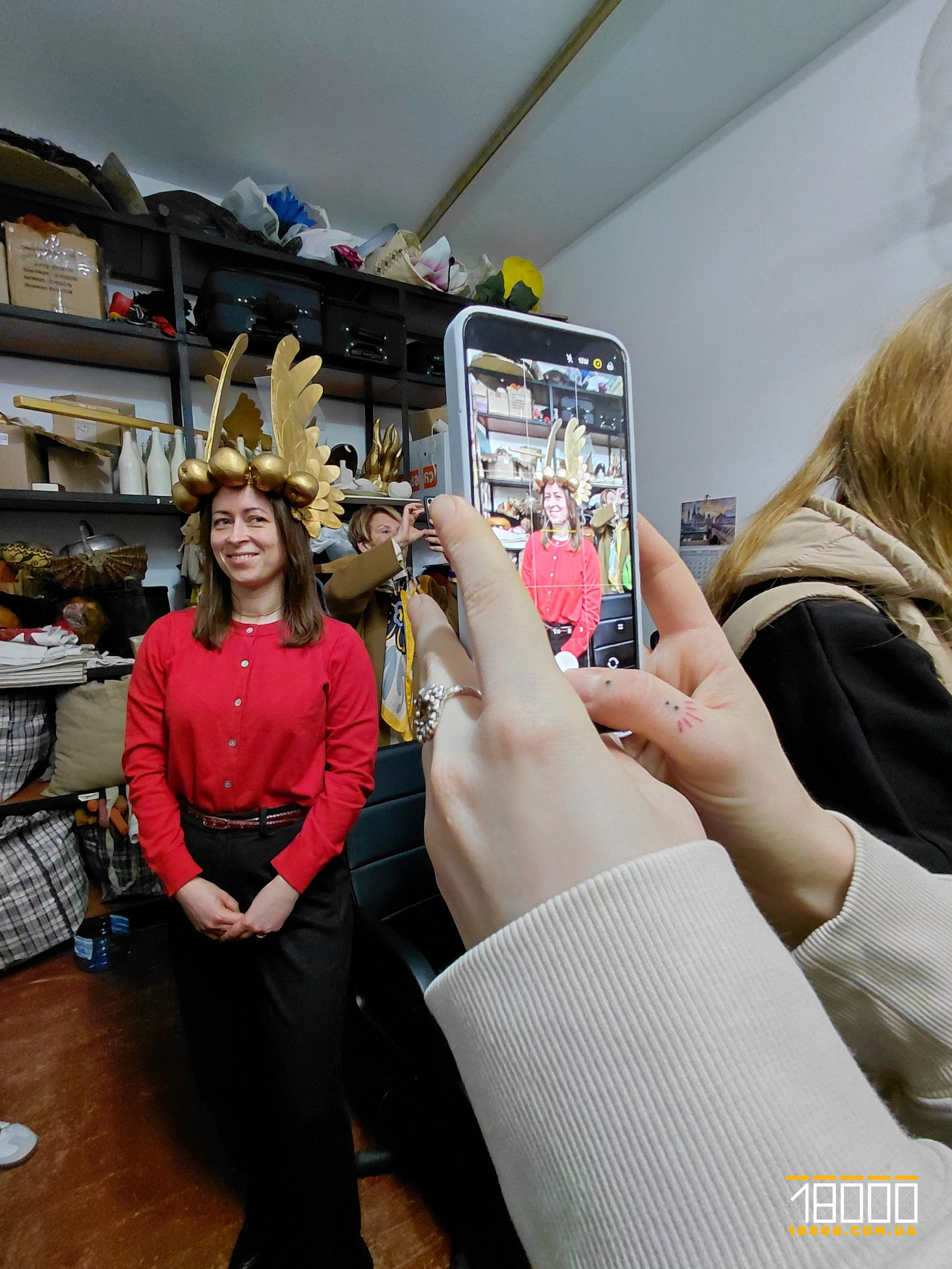 Примірка уборів із вистави "Енеїда"