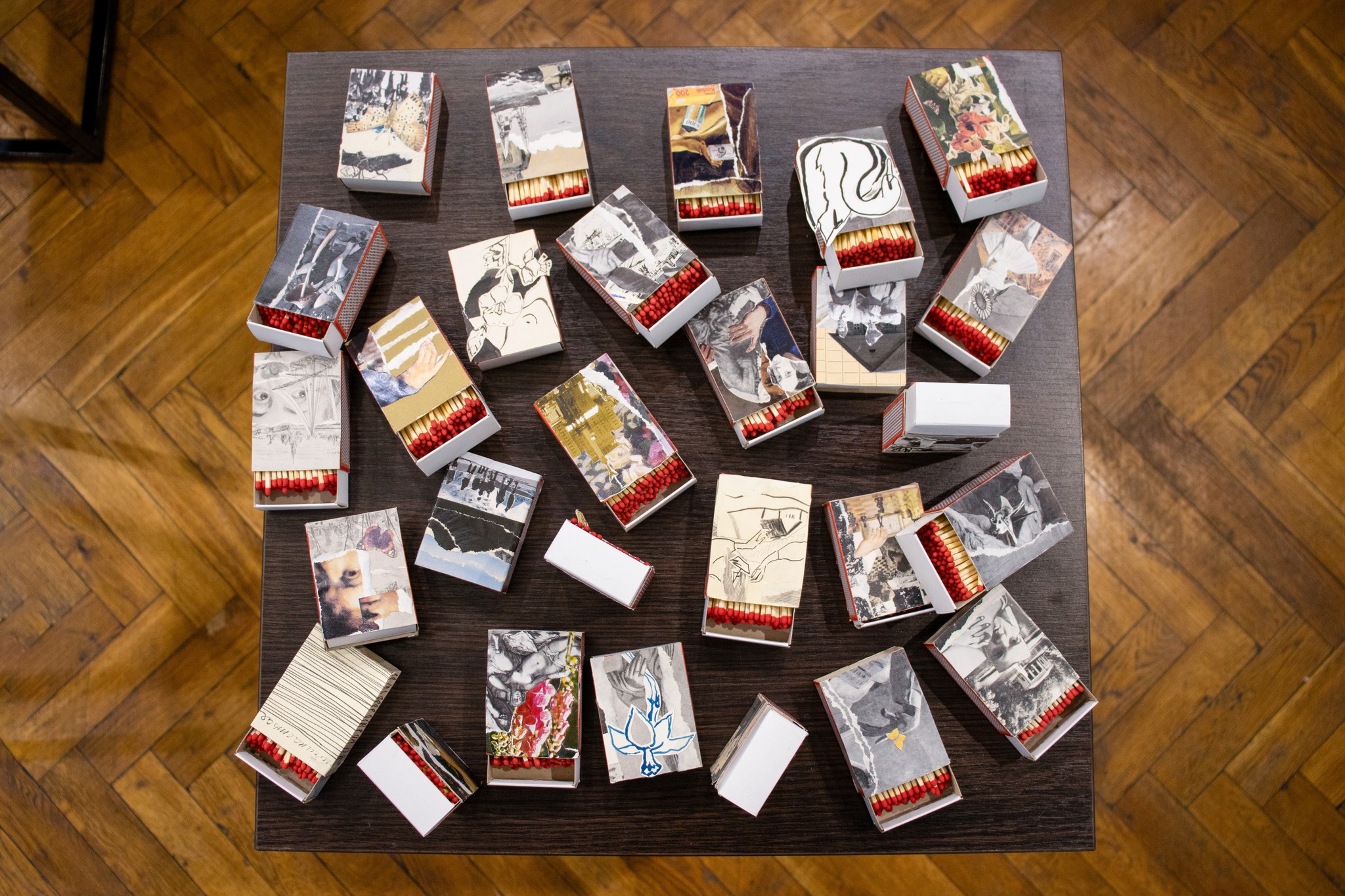 У Черкаському художньому музеї відкрили виставку колажів (ФОТО)