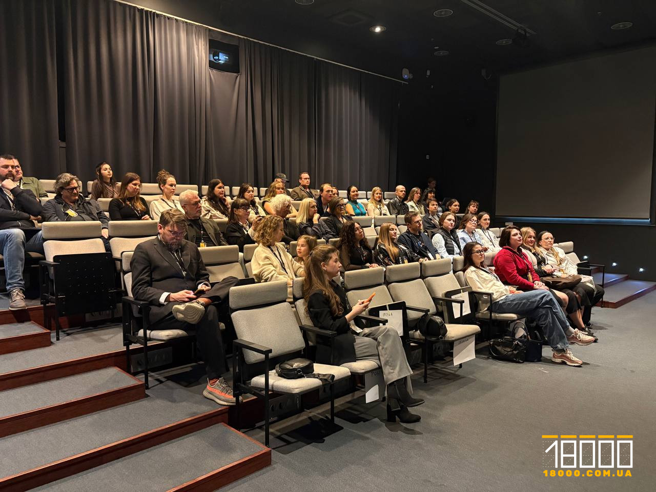 аудиторія на показі