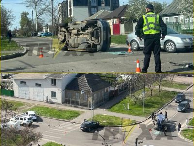 машини потрапили в ДТП