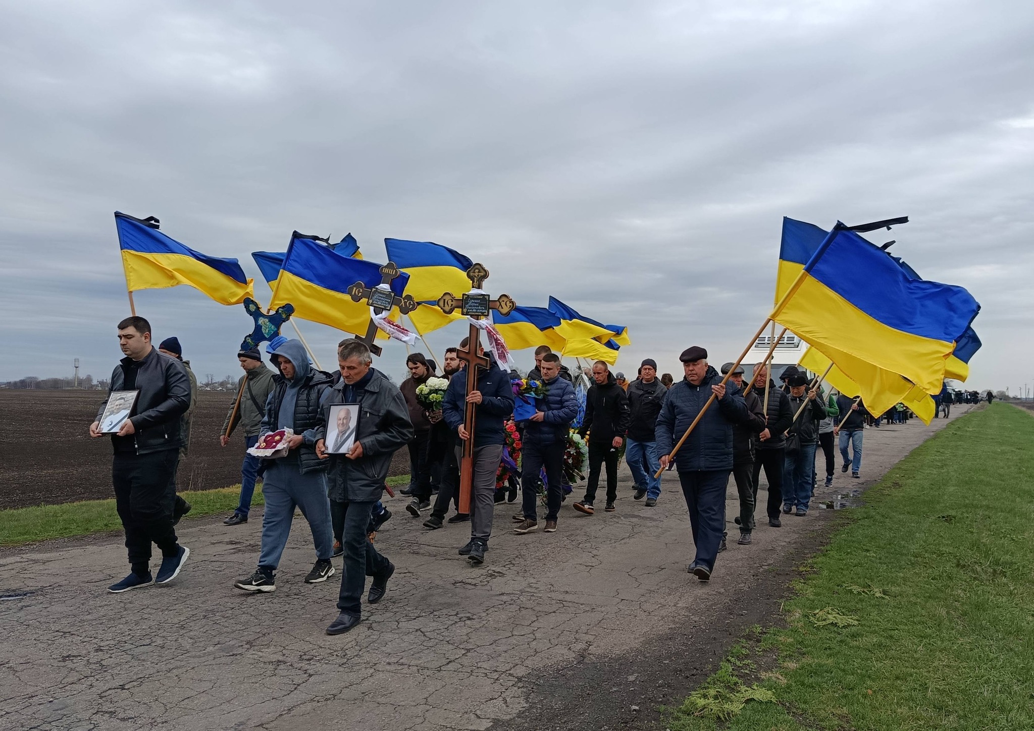 Із загиблими через БпЛА попрощалися на Золотоніщині (ФОТО)