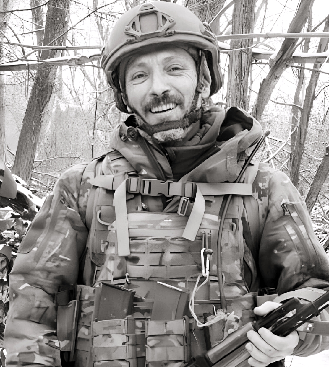 Від хвороби помер військовий з Черкас, який у цивільному житті був учителем