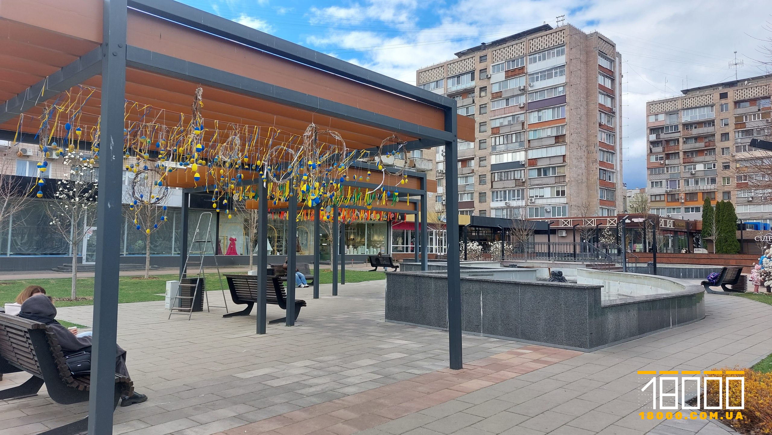 Прикрашені перголи