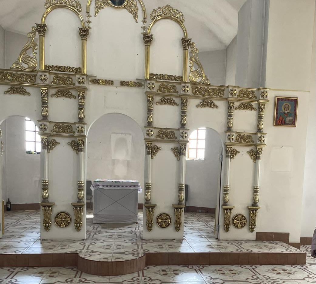 царські ворота без ікон