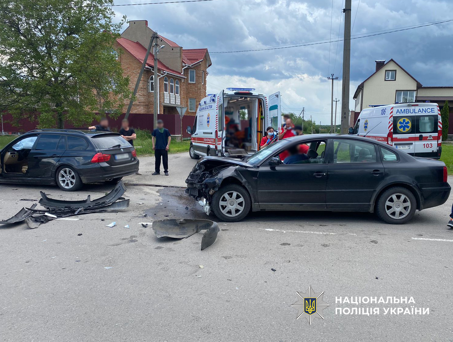 Травми отримала 4‐річна дитина: в Умані сталася ДТП за участі двох автівок