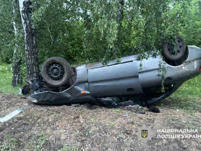 авто перевернуте