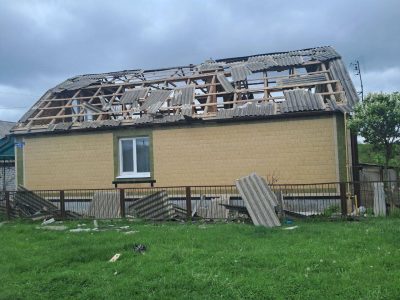 пошкоджений будинок умань