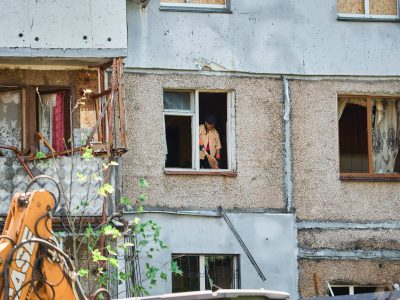 Пошкоджений будинок