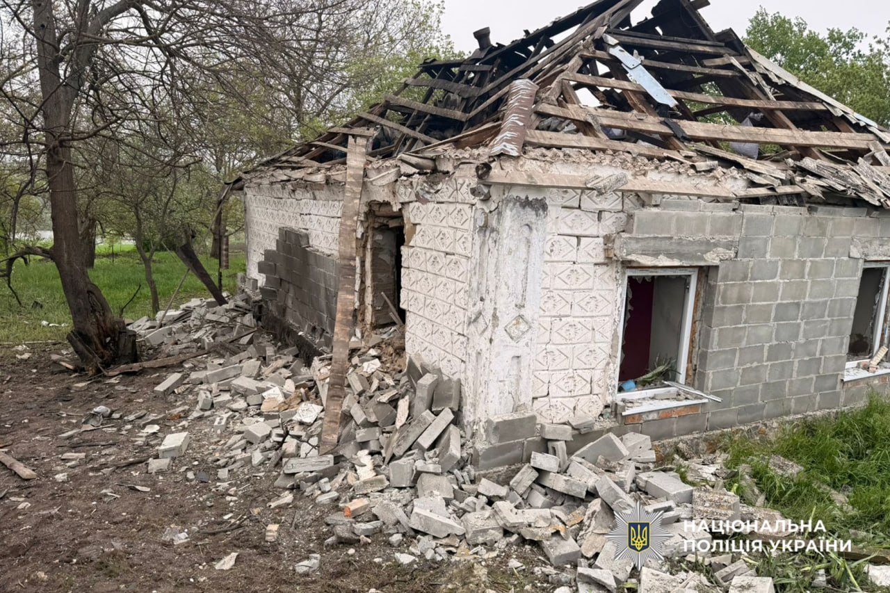 У поліції показали наслідки російського обстрілу Черкащини (ФОТО)