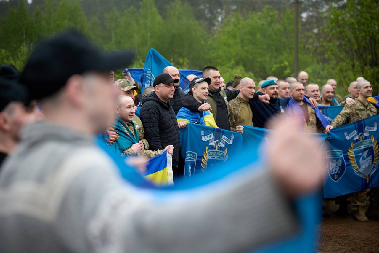 Восьмеро захисників з Черкащини повернулися з російського полону