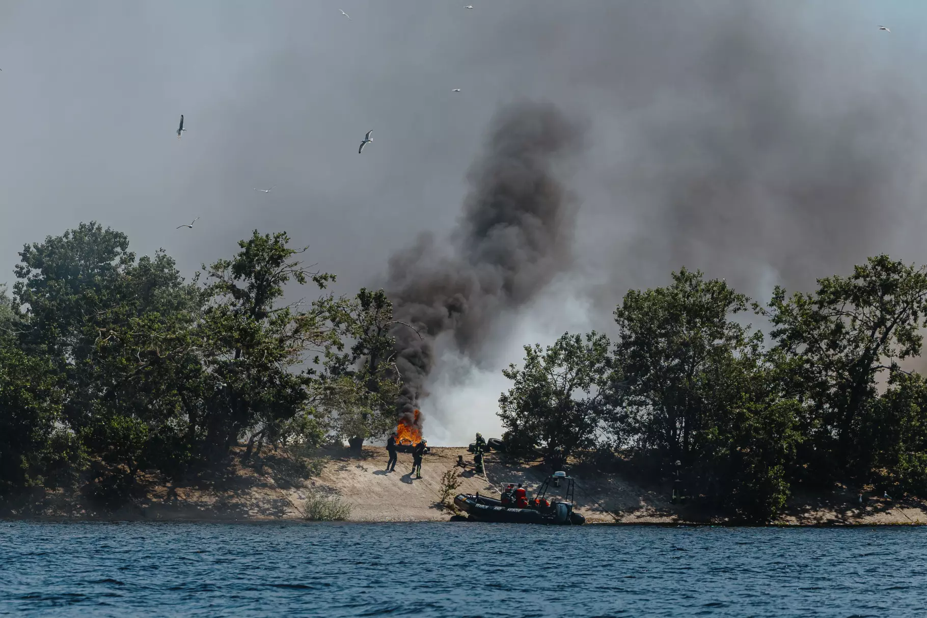 На Черкащині понад 400 рятувальників відпрацювали ліквідацію наслідків надзвичайних ситуацій (ФОТО)