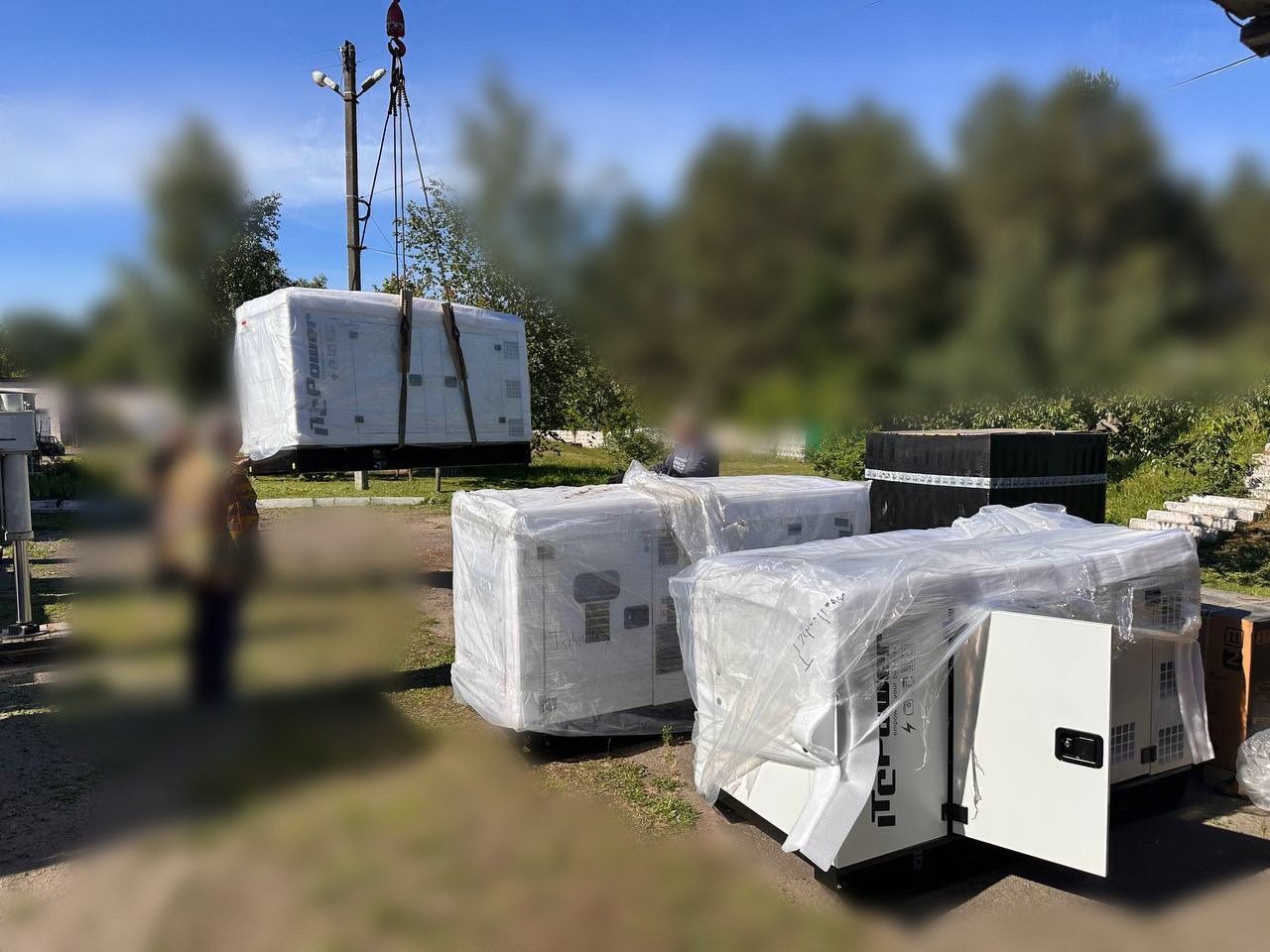 Сміла отримала генераторні установки від німецьких партнерів