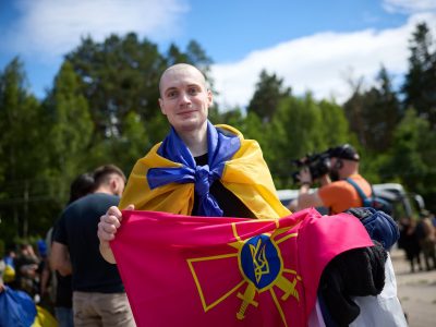 Звільнений із полону українець