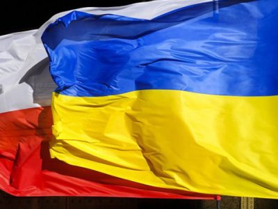 прапор Польщі та України