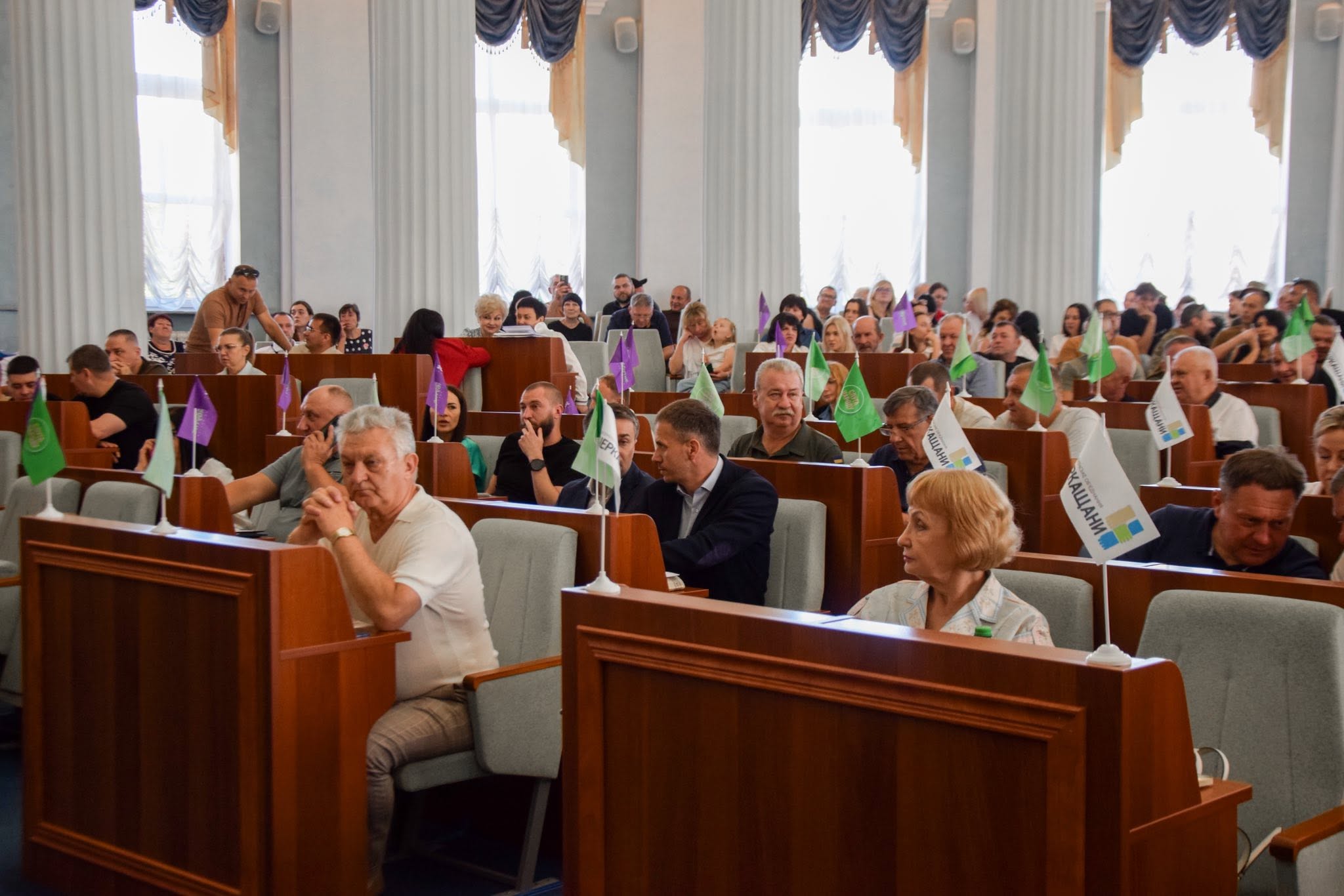 Засідання у Черкаській обласній раді