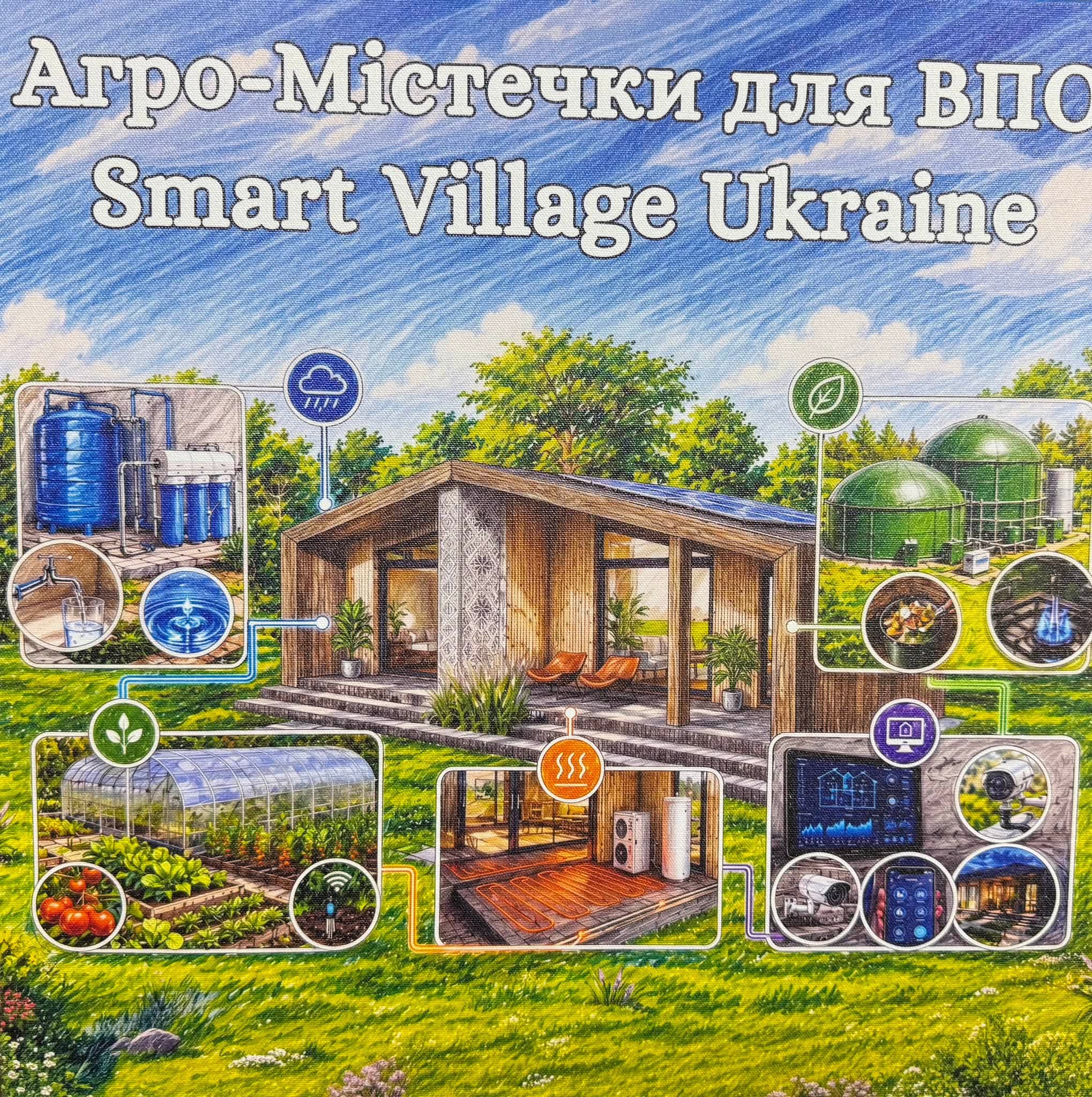 малюнок будинків