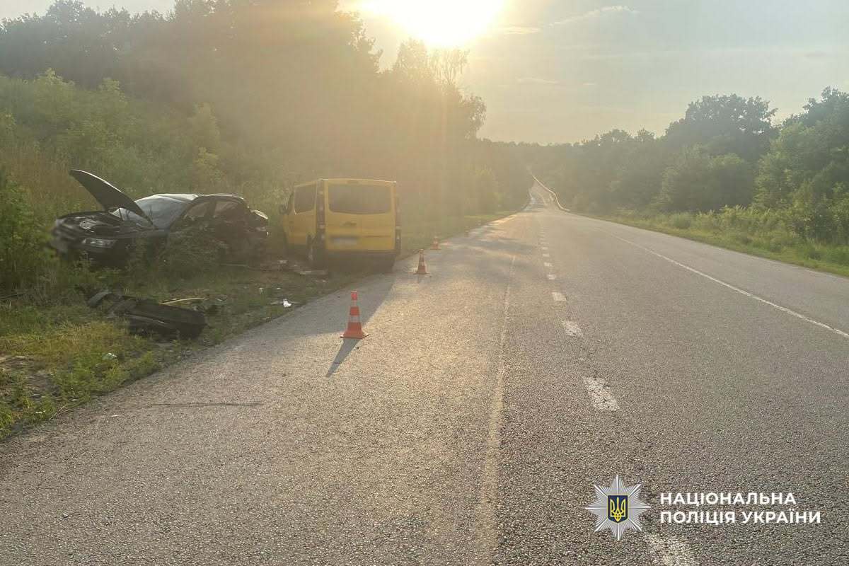 Водій легковика у стані сп’яніння виїхав на зустрічну та скоїв ДТП на Черкащині