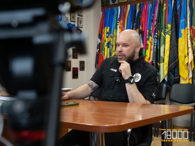 Дмитро Кірдяпкін під час інетрв'ю