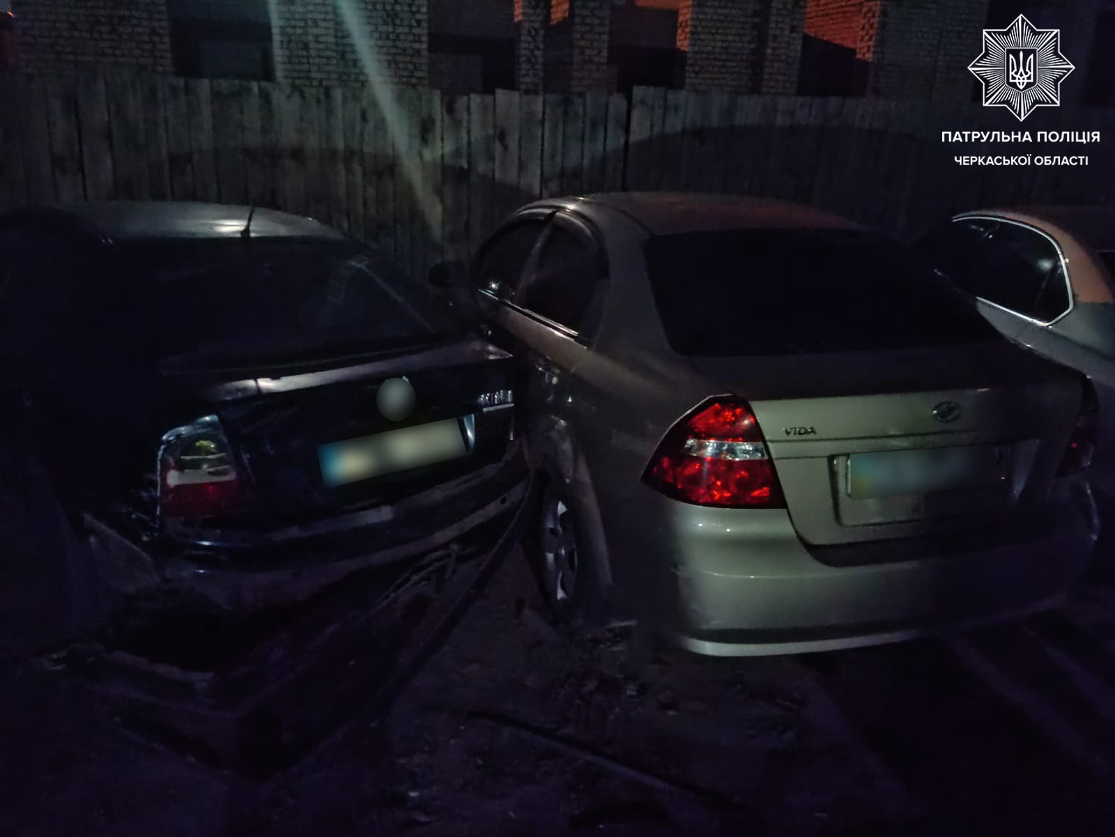 наїхала на 5 авто у Черкасах