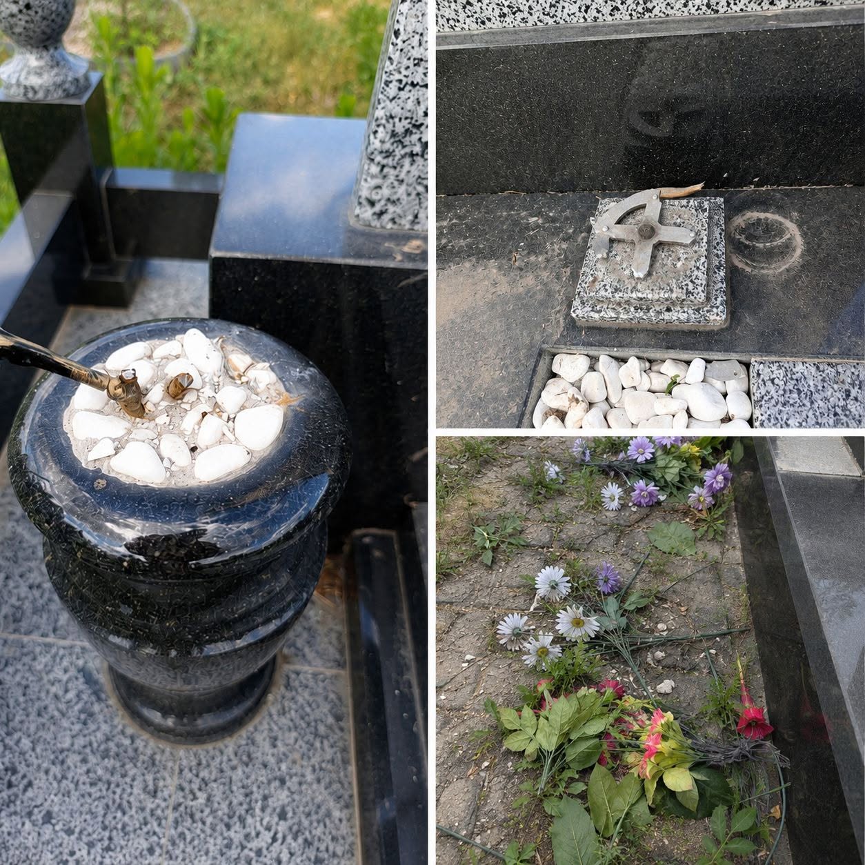 вандалізм на кладовищі