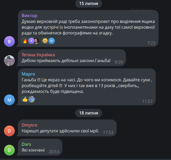 Коментарі