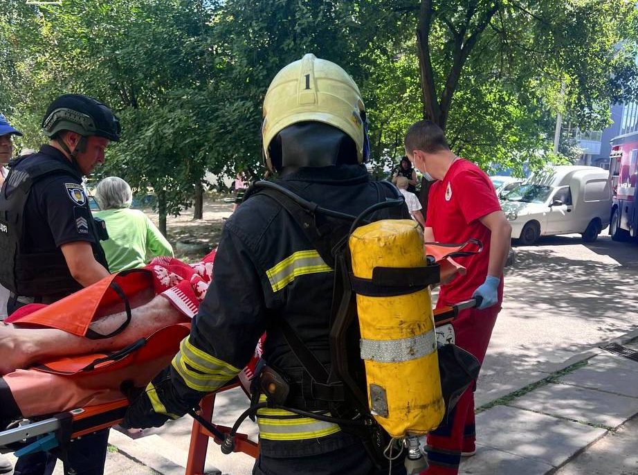 пожежа в багатоповерхівці у Черкасах