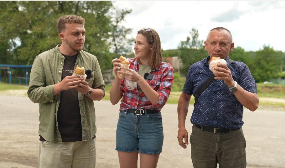 Дегустація пиріжків на Канівщині