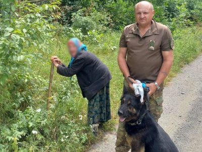 собака знайшов жінку на Уманщині