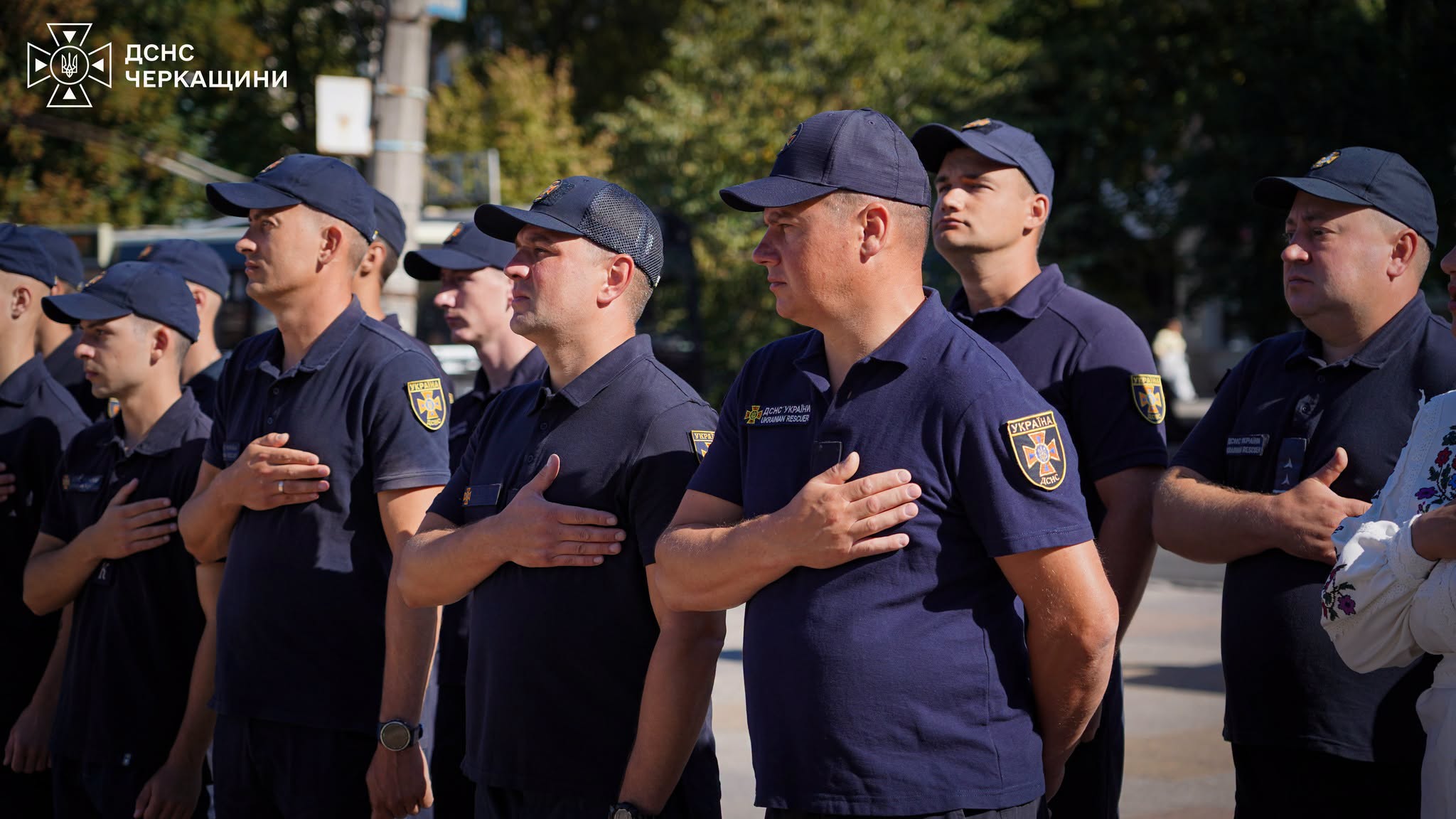 Понад 20 черкаських рятувальників відзначили до 24 серпня