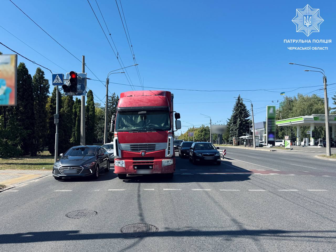 вантажівка у Черкасах