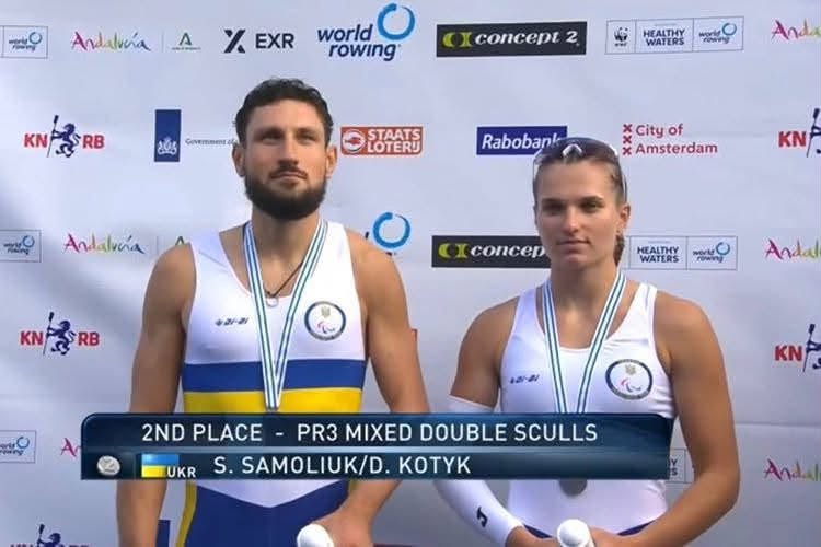 Спортсмени Дарія Котик та Станіслав Самолюк