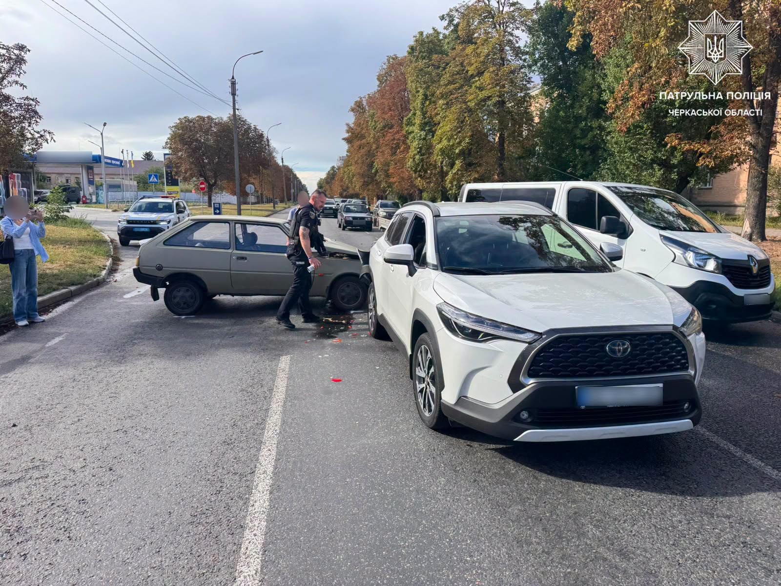 ДТП на Надпільній у Черкасах
