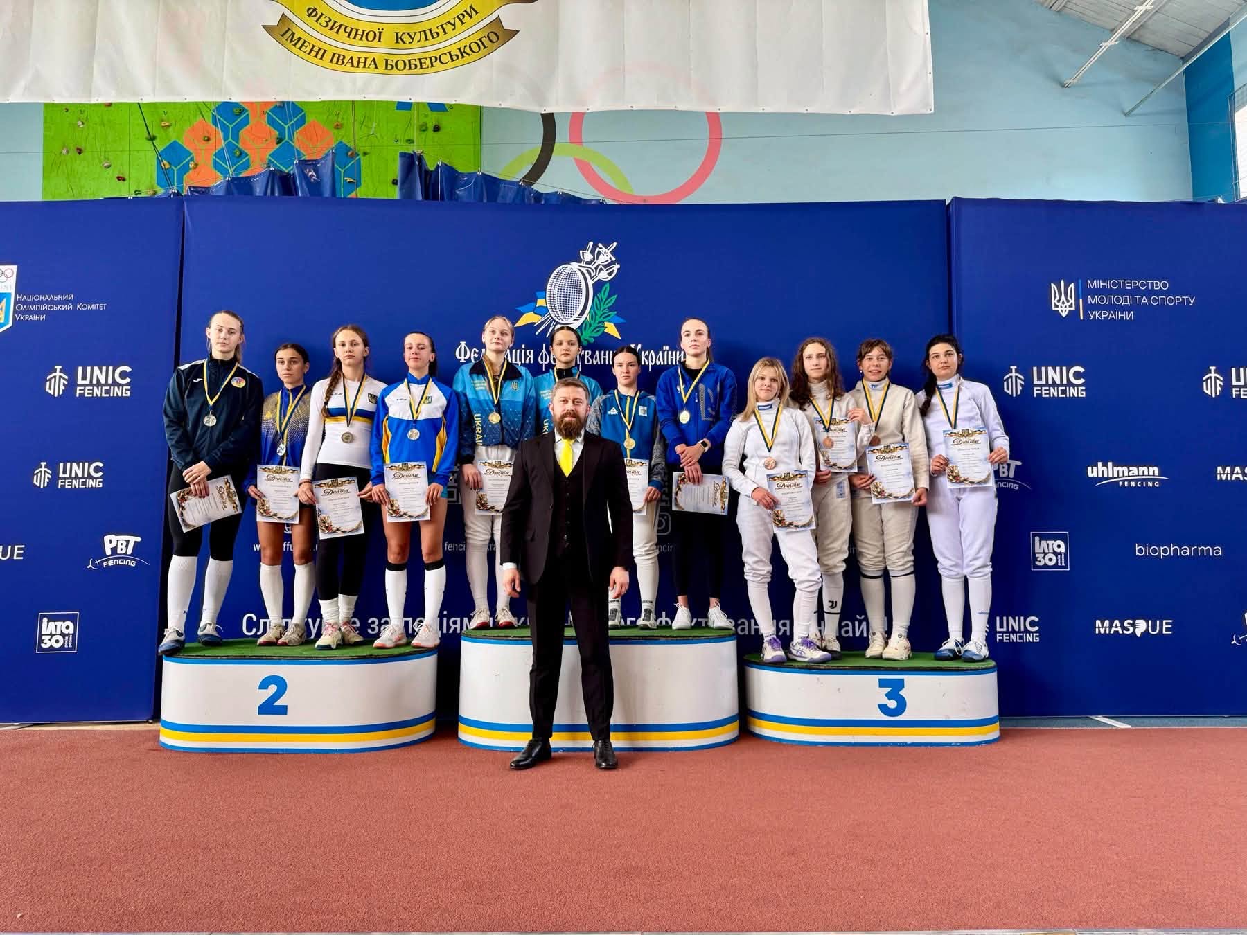 фехтувальники переможці