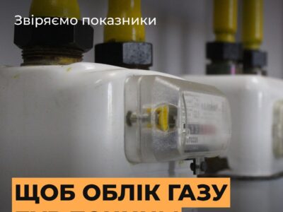 Газмережі, облік газу, Черкаси