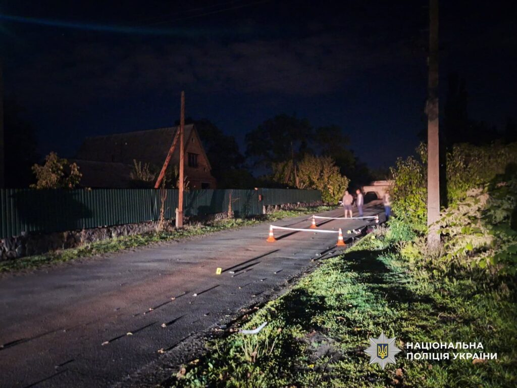Місце аварії у Єрках