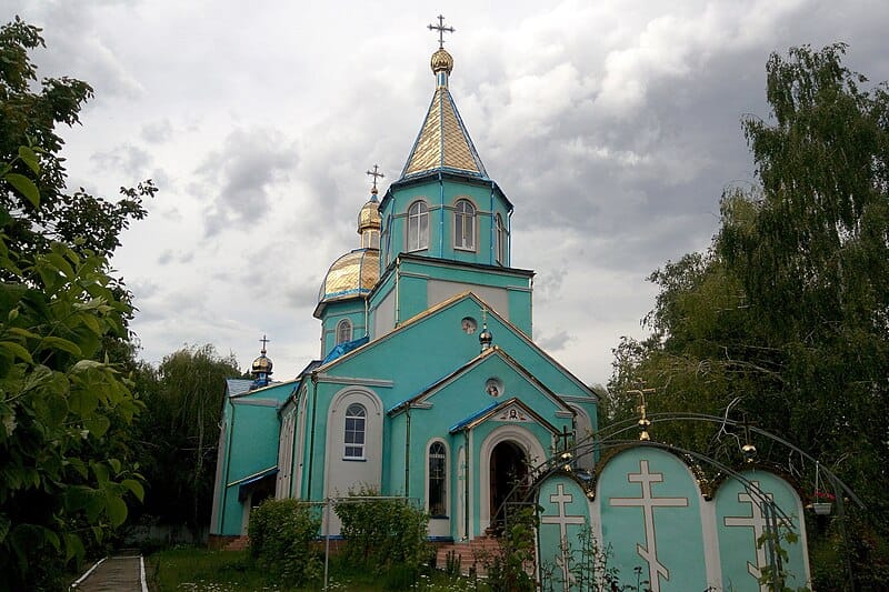 Голубий храм у Шполі