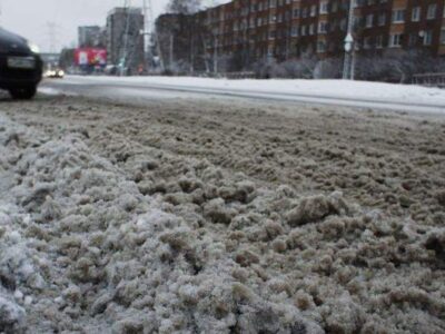 дорога в снігу