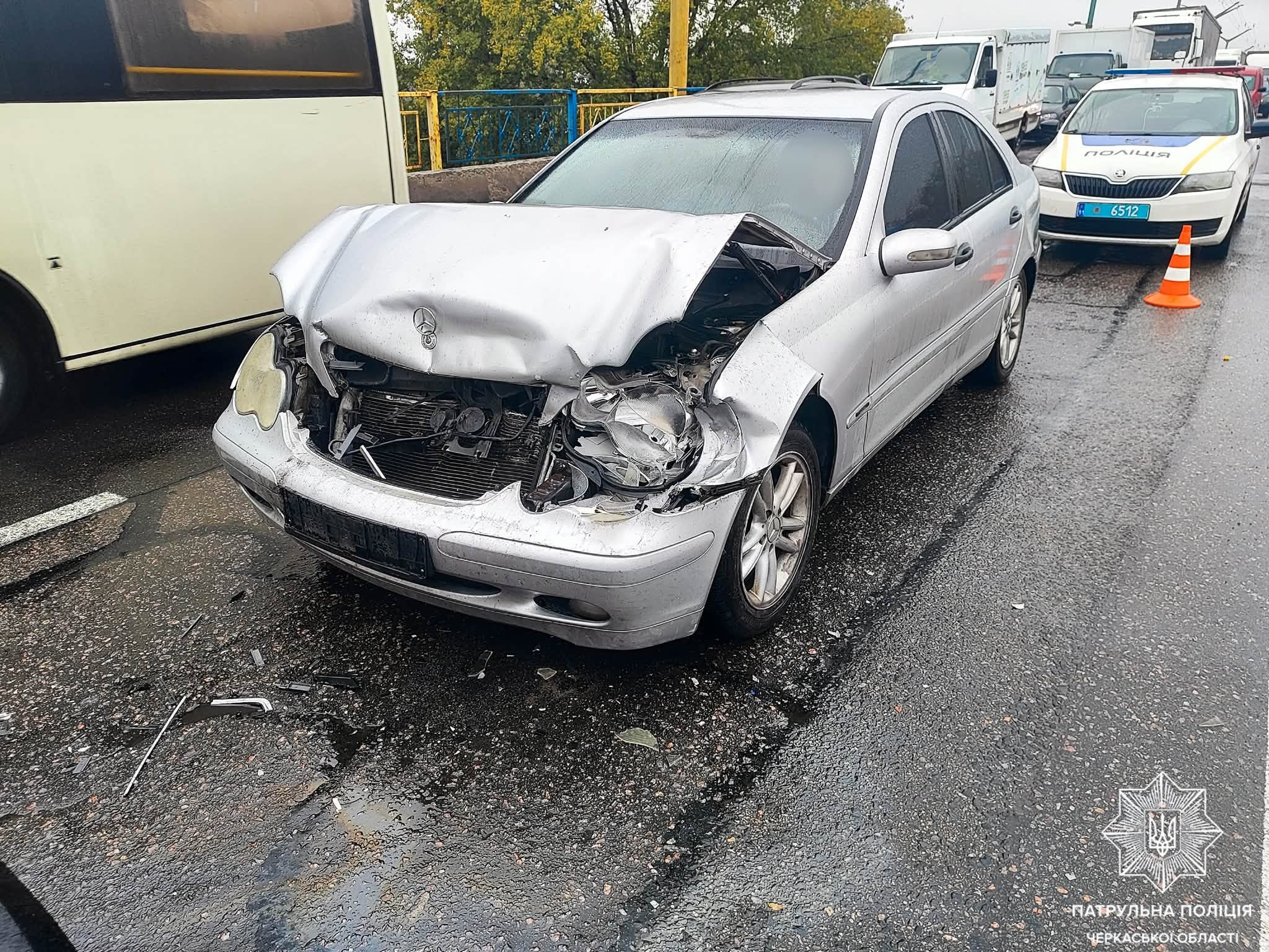 Потрійна ДТП у Черкасах
