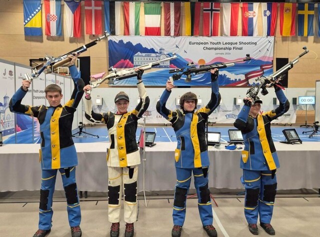 Черкаські стрільці здобули золото чемпіонату Європи