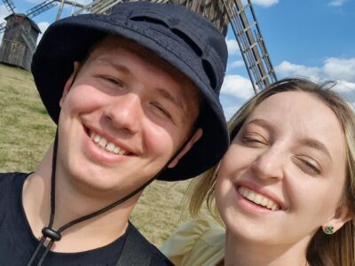 Аліна Золотухіна та її хлопець